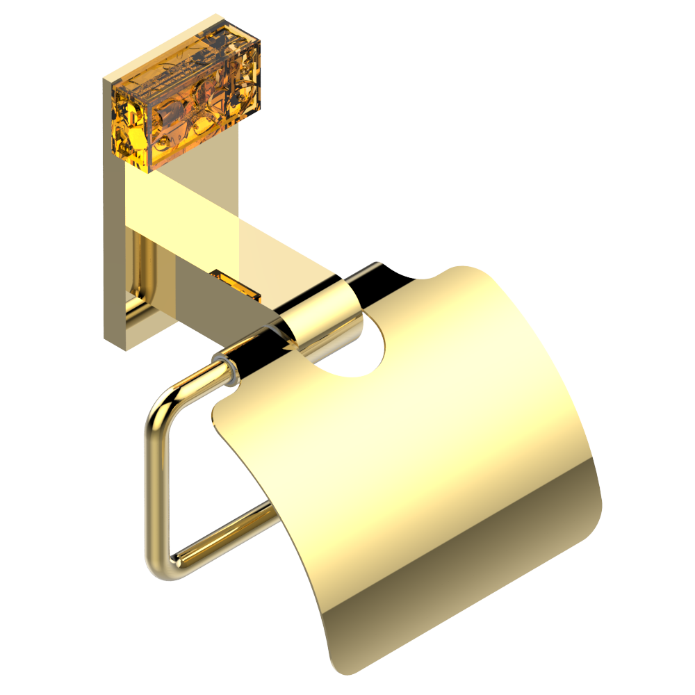 Porte-rouleau avec couvercle THG - Collection "Ginkgo" — vue 3