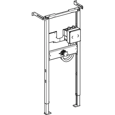 Bâti-support Geberit Duofix pour robinetterie murale électronique
