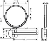 AXOR Universal Circular Miroir de rasage
