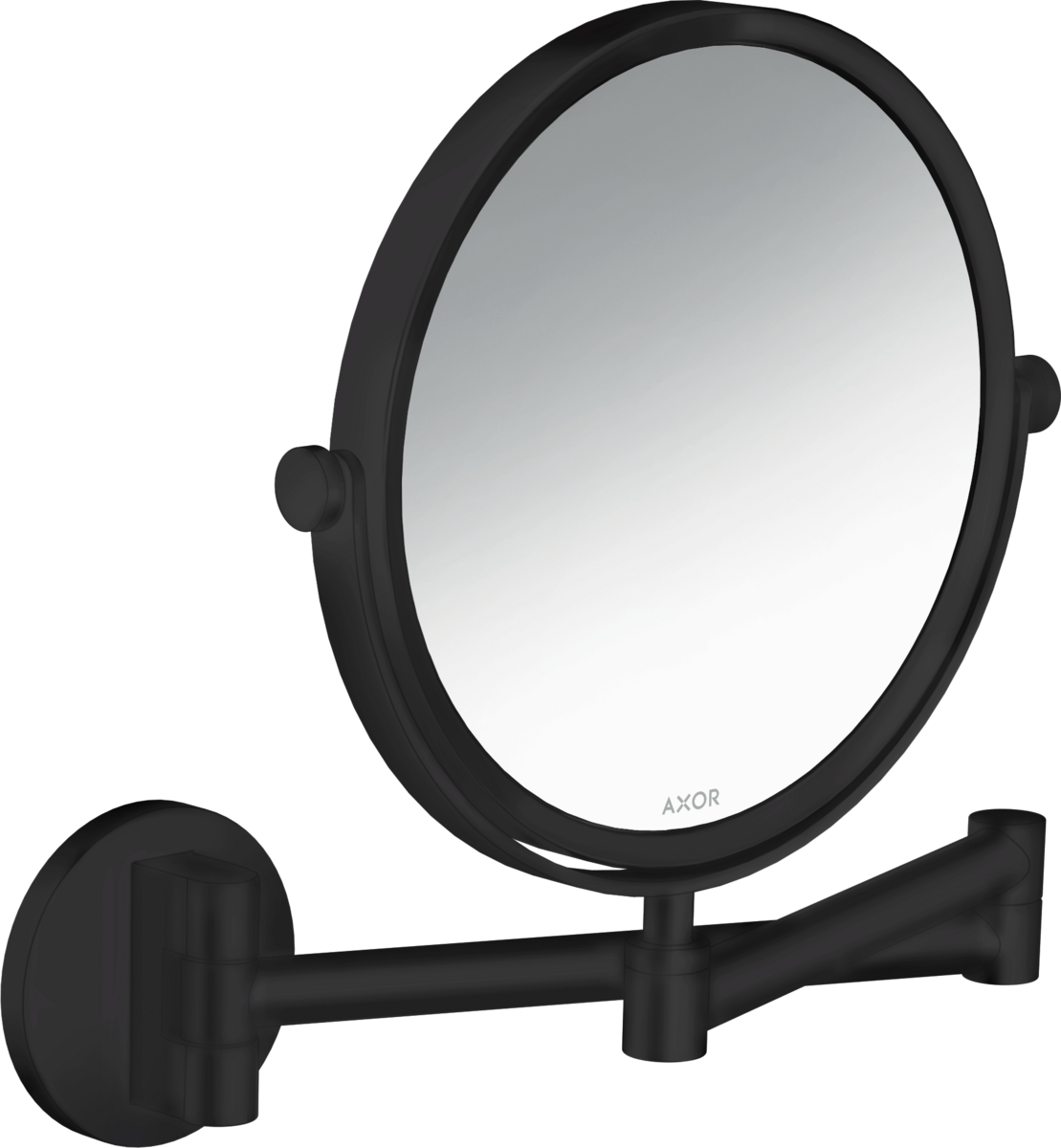 Shaving Mirror Axor Universal Circular in Matte Black