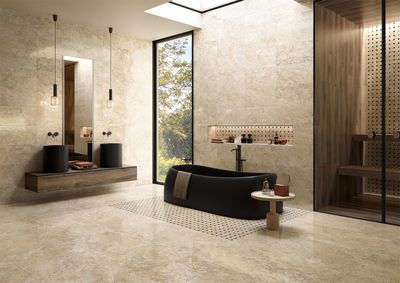 Porcelain Stoneware Roma Colonia Velvet R9 60 x 120 cm - Tagina