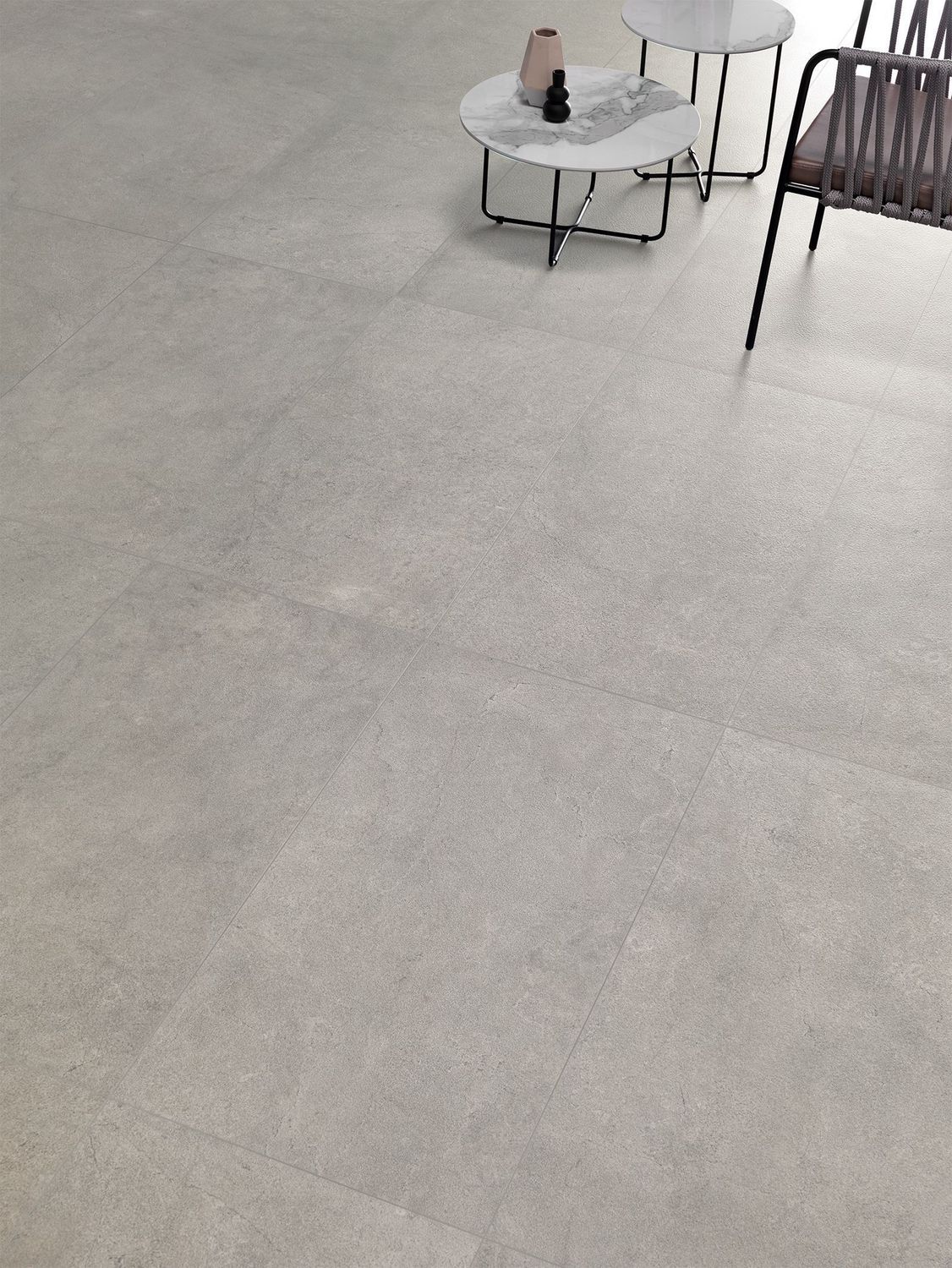 Porcelain Stoneware Pietra d’Orvieto Cenere Bush-Hammered R10 60 x 120 cm - Tagina