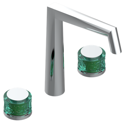 Mélangeur de lavabo 3 trous THG avec vidage pour serrage marbre - Collection "New Island"