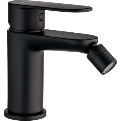 Mitigeur de bidet Deante Alpinia sans bonde en noir mat Mitigeur de bidet Deante Alpinia sans bonde en noir mat