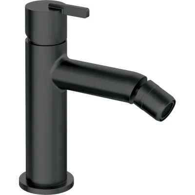 Deante Silia Bidet Mixer without Waste in Matte Black Deante Silia Bidet Mixer without Waste in Matte Black