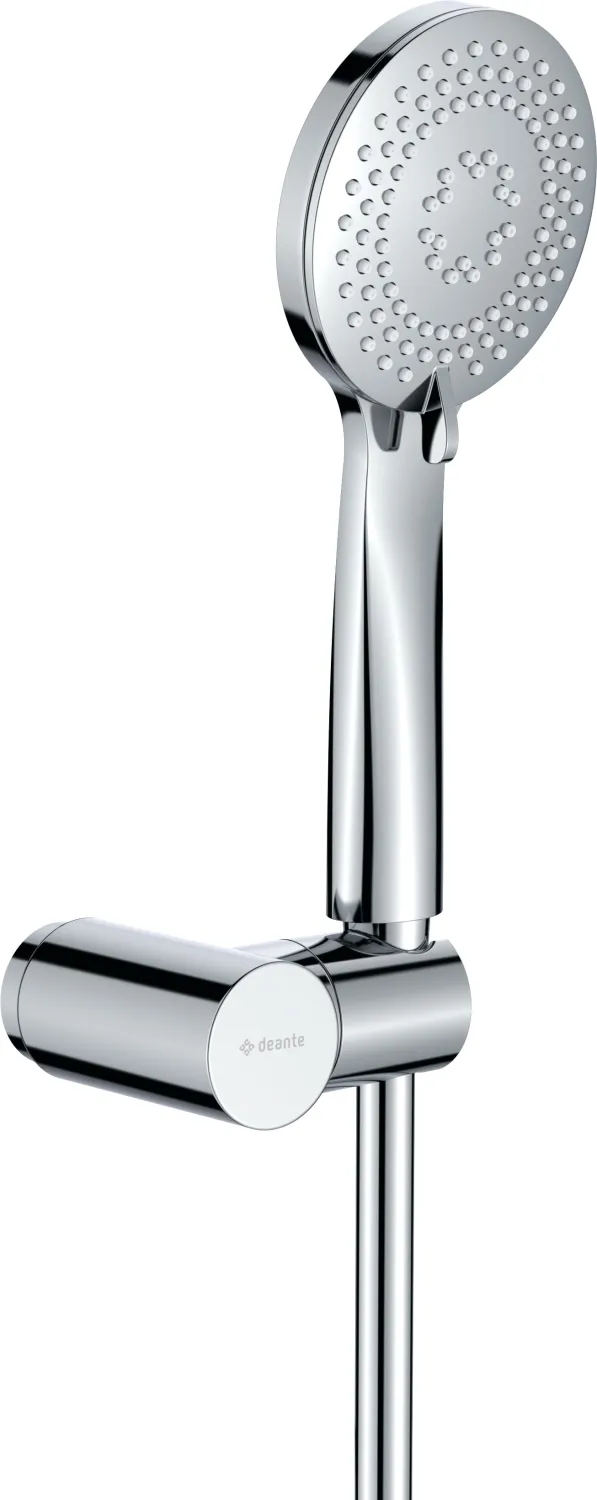 Deante Arnika Wall Support with Hand Shower and 1.50 m Flexible in Chrome