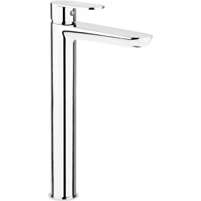 High-Rise Basin Mixer Deante Alpinia 273 without Waste in Chrome High-Rise Basin Mixer Deante Alpinia 273 without Waste in Chrome