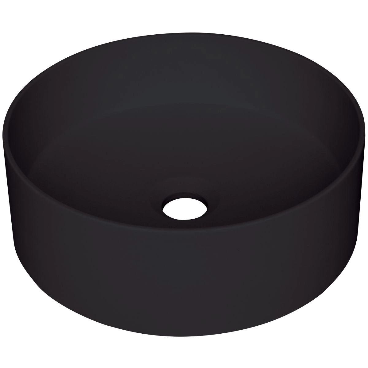 Vasque à poser ronde Deante Silia 36 cm en noir mat - vue 2