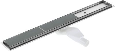 Canivelle de douche Deante 70 cm avec grille réversible prêt à carreler ou en acier inoxydable brossé - débit d'évacuation 36 L/min
