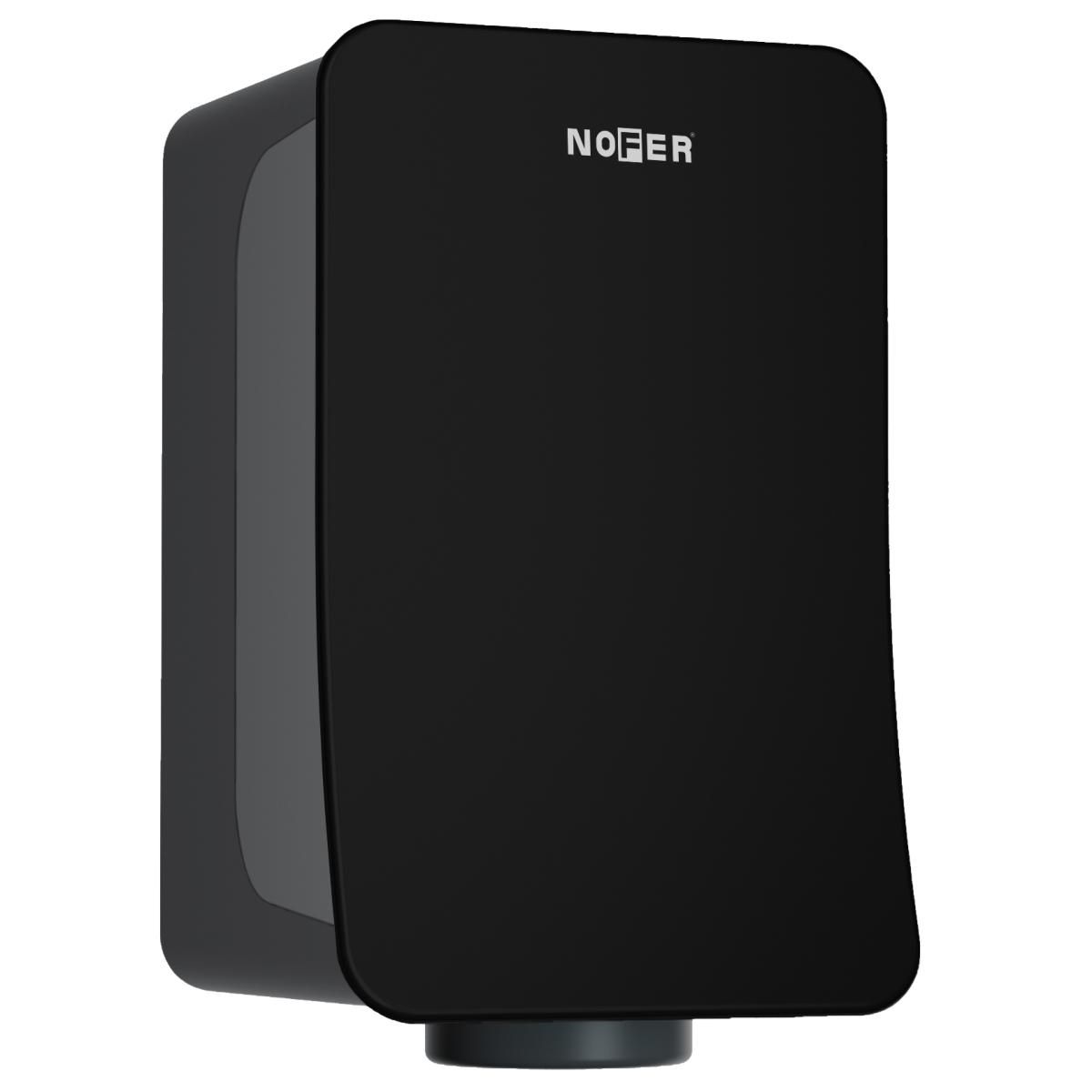 Sèche-mains avec capteur électronique Nofer Fusion en noir