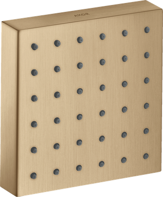 Module de douche Axor ShowerSolutions 120/120 en bronze brossé