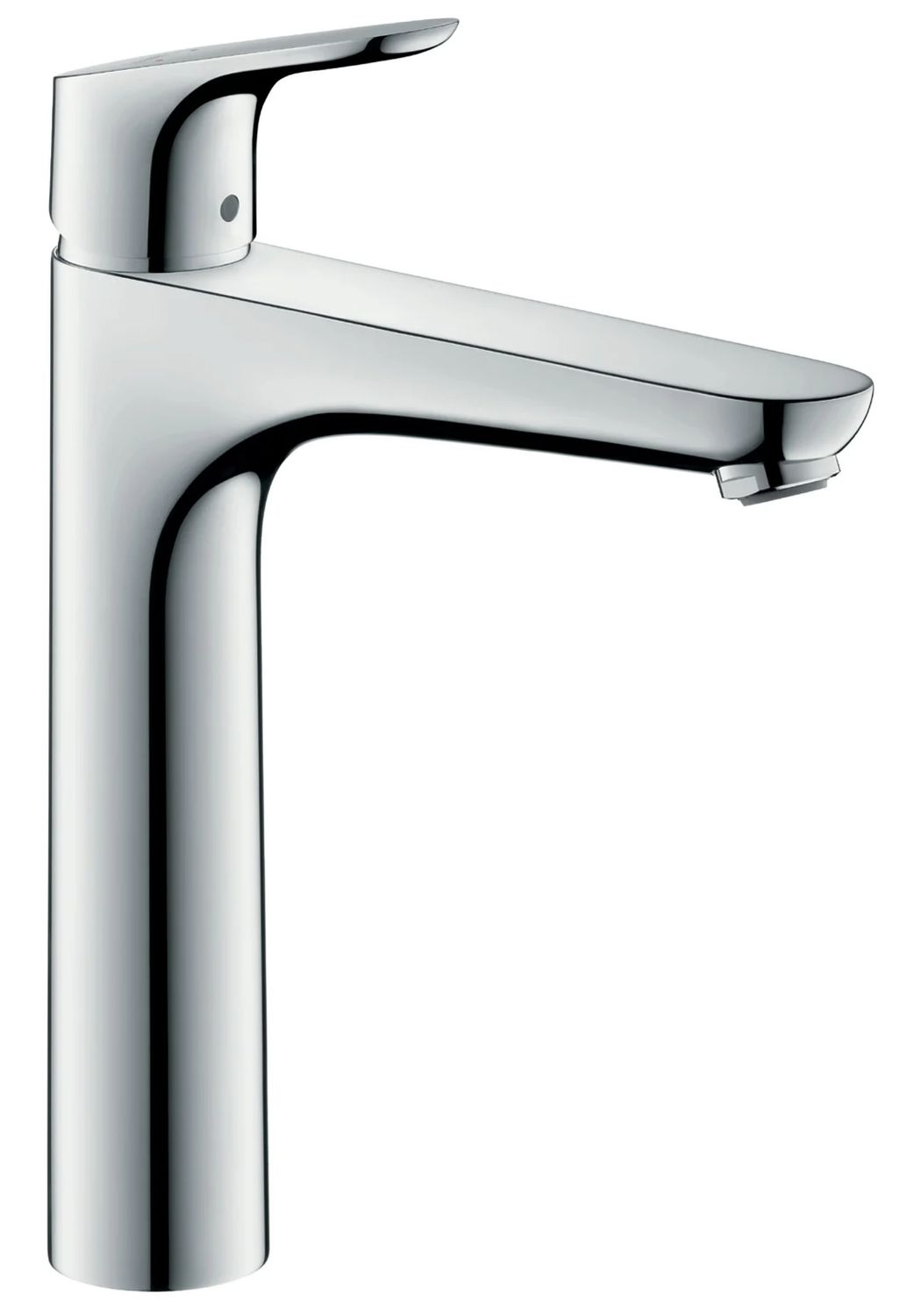 Hansgrohe Focus 190 CoolStart Eco C3 Chrome-Plated Brass Basin Mixer with Pull Rod and Waste Set