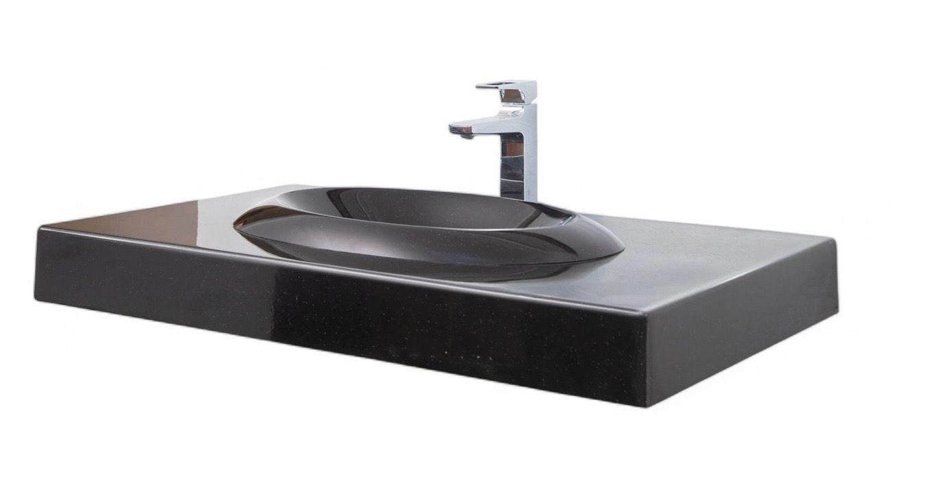Plan AquaStone 90 cm granité noir — Vue produit 4