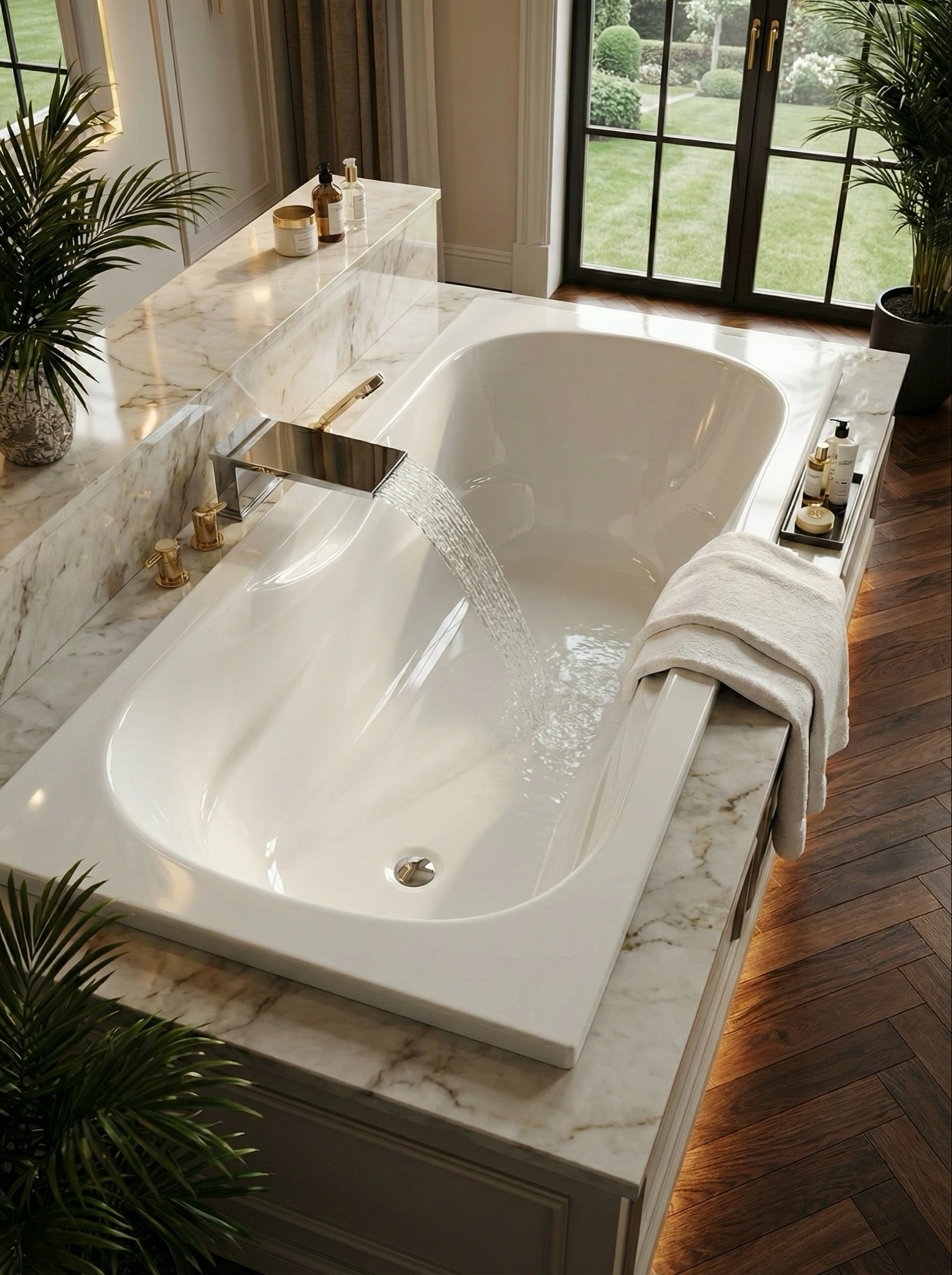 Baignoire Relax 160 x 70 cm avec accoudoirs intégrés - vue 2