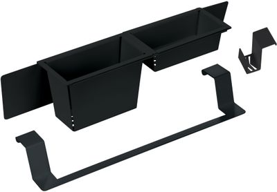 Ensemble d'accessoires Magnetique Deante en noir