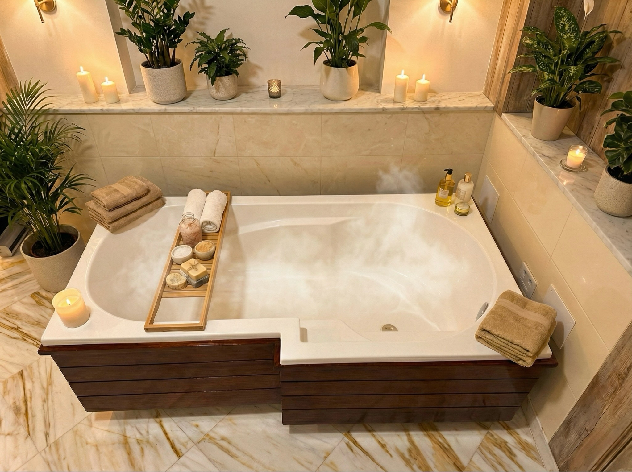 Baignoire Twin 160 x 85 cm droite - vue 7