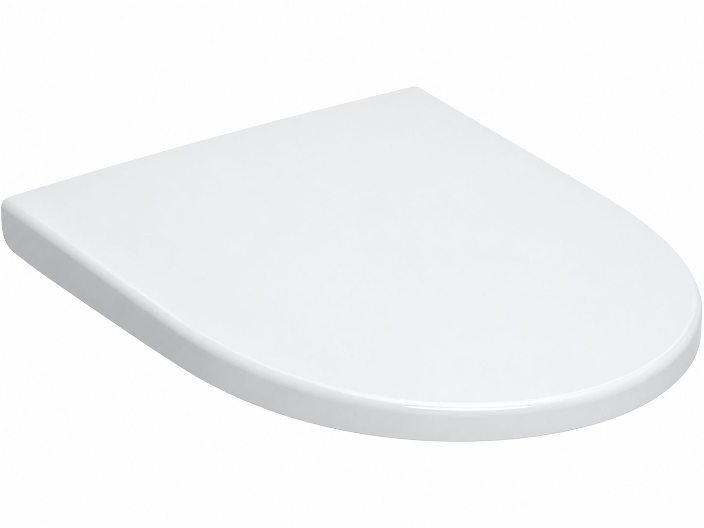 Abattant antibactérien WC Geberit iCon en blanc à abaissement automatique