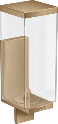 Distributeur de savon liquide AXOR Universel Rectangulaire en bronze brossé