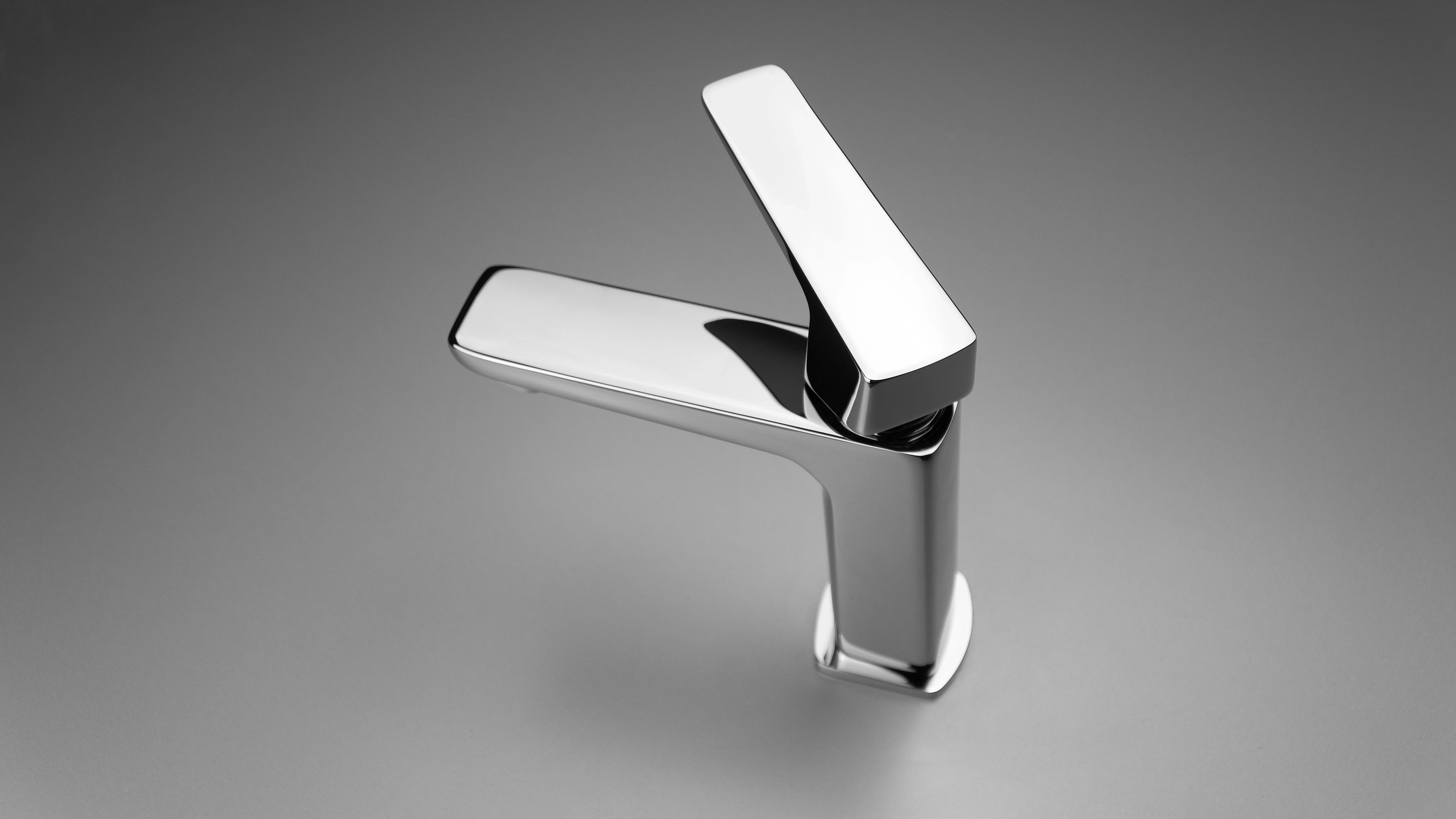 Mitigeur de lavabo Deante Blur 93 sans bonde en chromé - vue 3