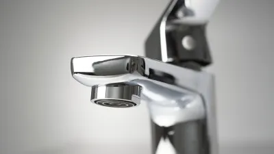 Deante Blur 93 Chrome Basin Mixer