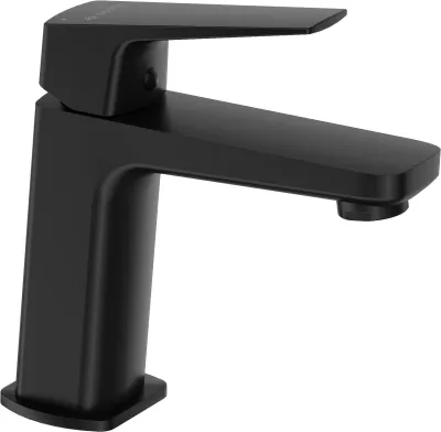 Mitigeur de lavabo Deante Blur 93 sans bonde en noir mat Mitigeur de lavabo Deante Blur 93 sans bonde en noir mat