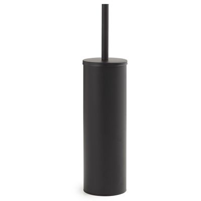 Felce Matte Black Freestanding Toilet Brush Holder Felce Matte Black Freestanding Toilet Brush Holder