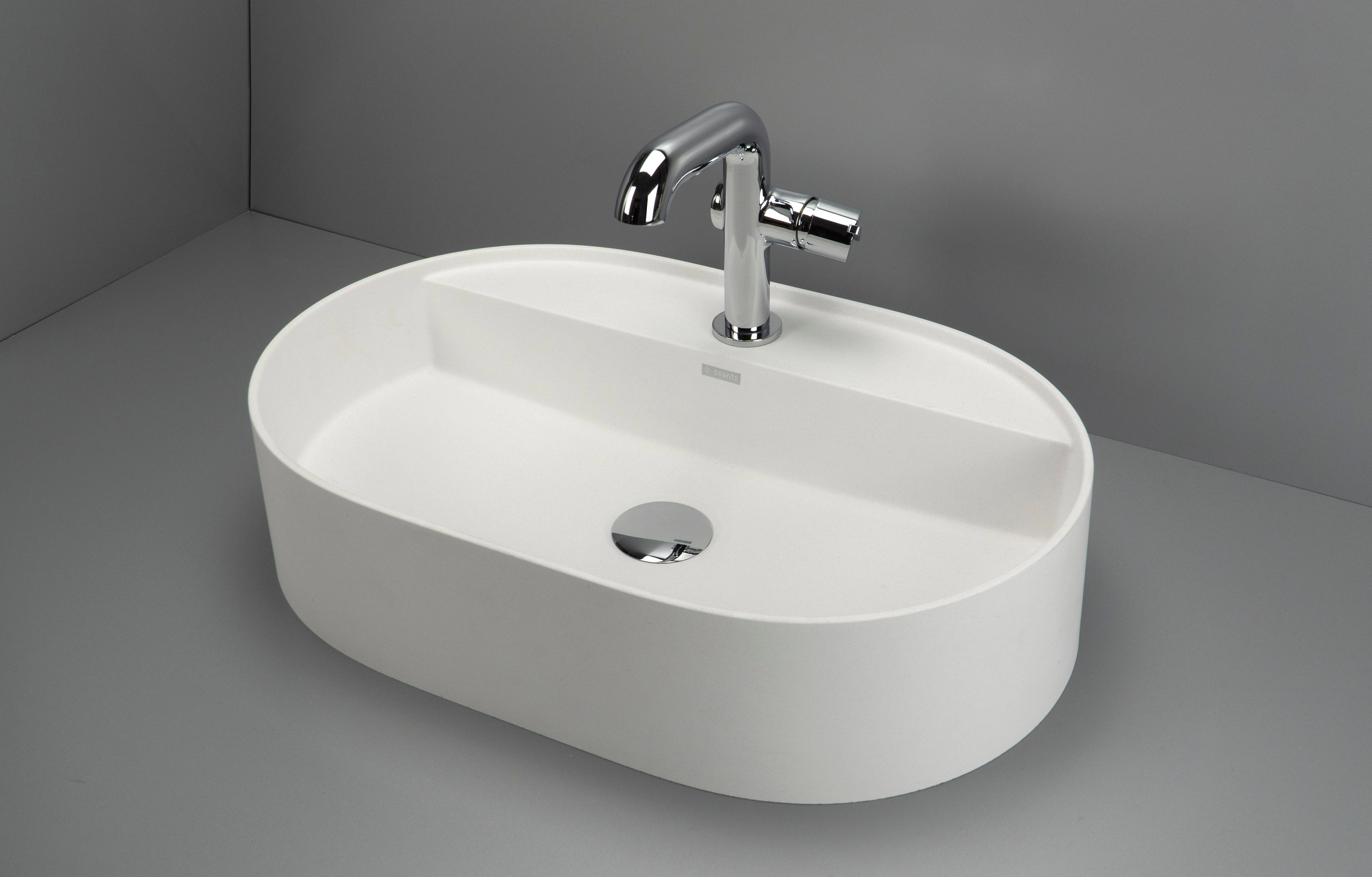 Mitigeur de lavabo Deante Silia 128 sans bonde en chromé - vue 2