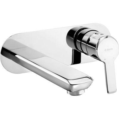 Deante Arnika 180 mm Built-in Basin Mixer without Waste in Chrome Deante Arnika 180 mm Built-in Basin Mixer without Waste in Chrome