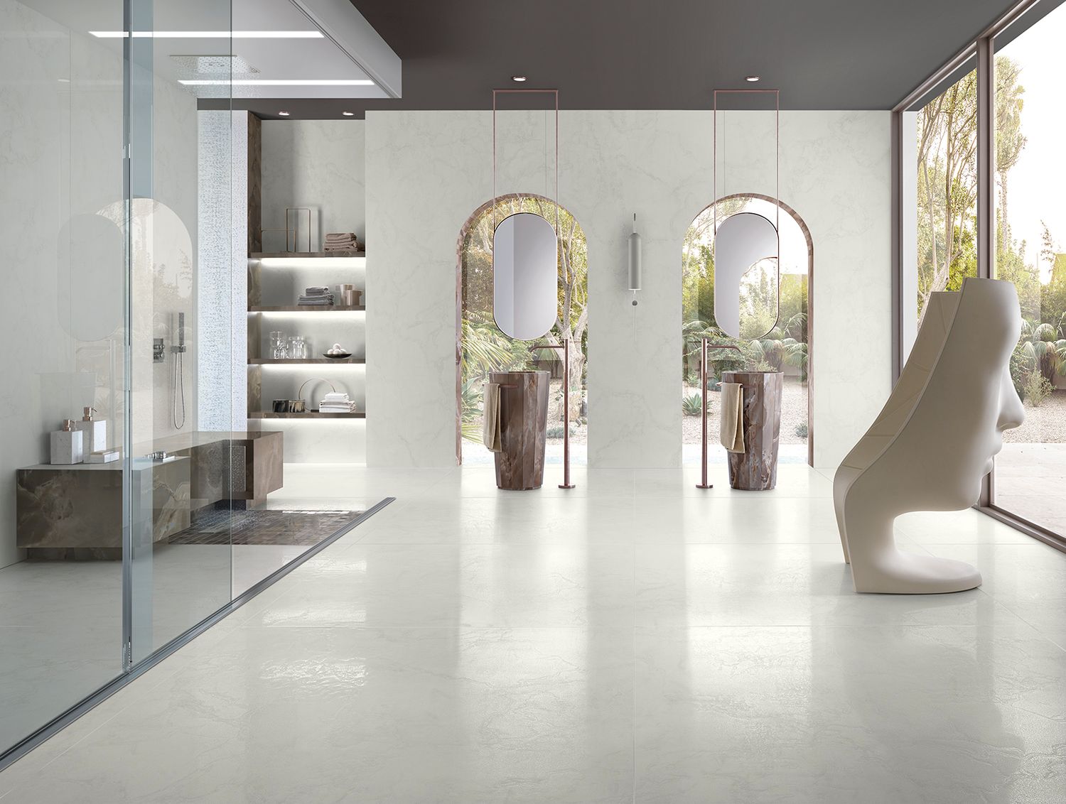 Grès cérame Tagina Mystery mat 60 x 120 cm, rectifié - Choix commercial