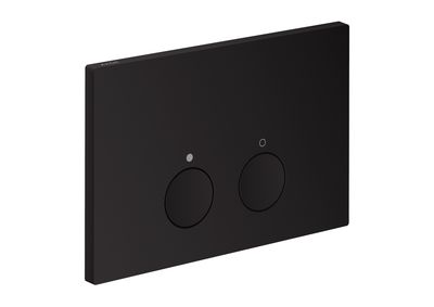 Plaque de déclenchement Axor FlushPlate / Noir mat