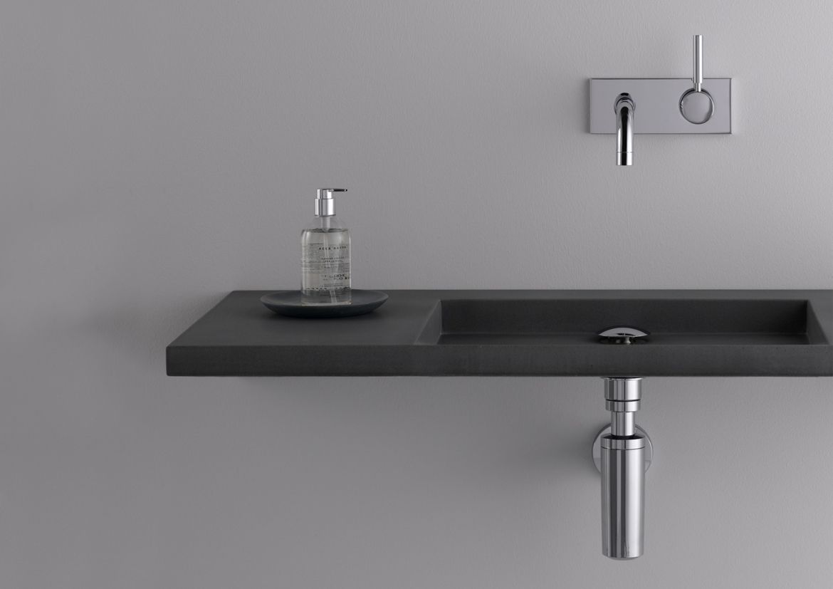 Siphon chromé autonettoyant Ø 32 mm Geberit pour lavabo