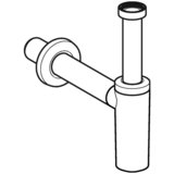 Siphon chromé autonettoyant Ø 32 mm Geberit pour lavabo
