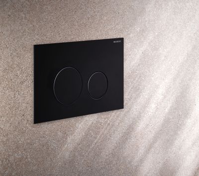 Geberit Sigma40 Flush Plate / Matte Black
