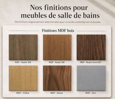Wall-mounted base cabinet 80 cm for bathroom (without sink)