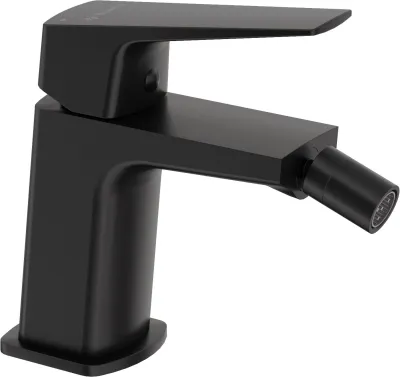 Mitigeur de bidet Deante Blur sans bonde en noir mat