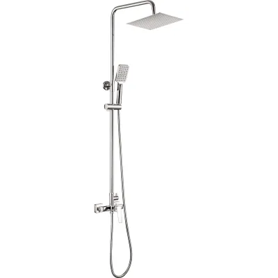 Colonne de douche Deante Blur 250 avec mitigeur de douche en chromé