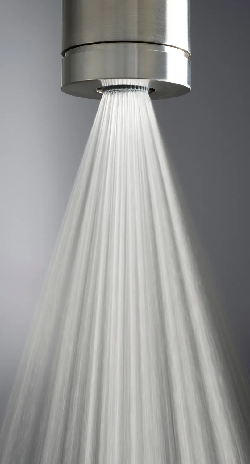 Colonne de douche Deante Silia pour montage au sol avec mitigeur de douche en acier inoxydable brossé (intérieur / extérieur) — vue 3
