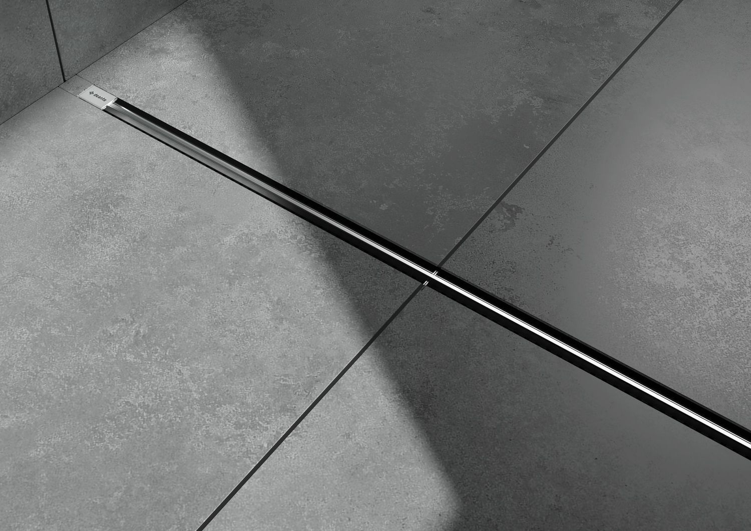 Caniveau de douche Deante 70 cm en acier inoxydable, design linéaire élégant, pieds réglables, acier de haute qualité.