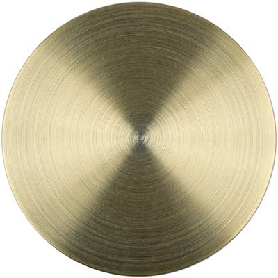 Couvercle de bonde d'évier rond en laiton brossé, Deante, clic-clac, PVD, diamètre 68 mm, hauteur 123 mm.