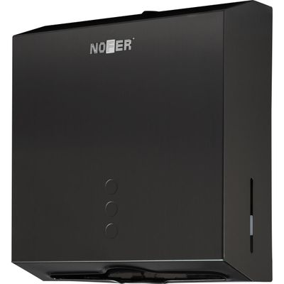 Distributeur de papier essuie-mains Nofer Tissu en noir mat