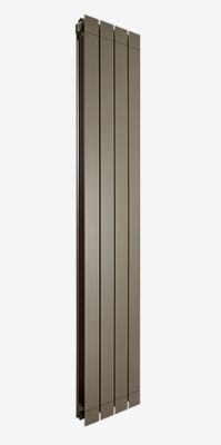 Elément de radiateur décoratif en aluminium moulé Fondital GARDA S (entraxe 160 cm / épaisseur 9 cm) en bronze