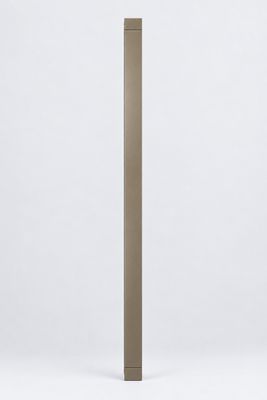 Elément de radiateur décoratif en aluminium moulé Fondital GARDA S (entraxe 160 cm / épaisseur 9 cm) en bronze