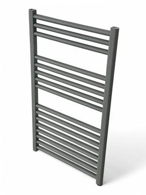 Radiateur sèche-serviettes en aluminium Fondital Cool 86 x 45 cm en finition graphite mat