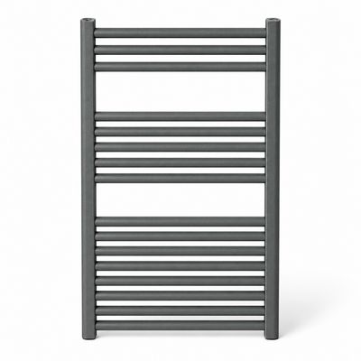 Radiateur sèche-serviettes en aluminium Fondital Cool 86 x 45 cm en finition graphite mat