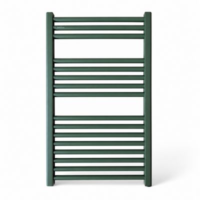 Radiateur sèche-serviettes en aluminium Fondital Cool 86 x 45 cm en vert foncé