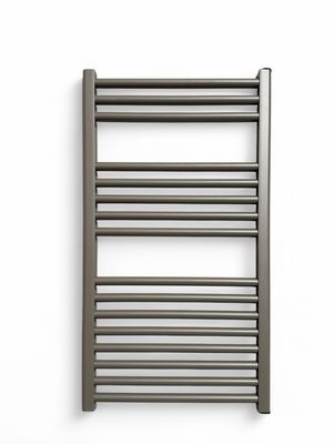 Radiateur sèche-serviettes en aluminium Fondital Cool 86 x 45 cm en bronze