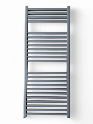 Radiateur sèche-serviettes en aluminium Fondital Cool 116 x 45 cm en gris clair