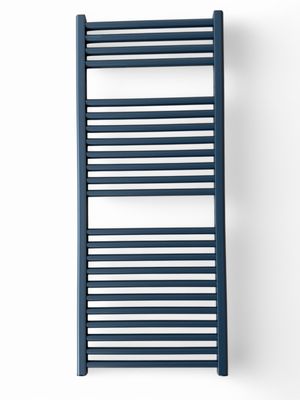 Radiateur sèche-serviettes en aluminium Fondital Cool 116 x 45 cm en bleu nuit