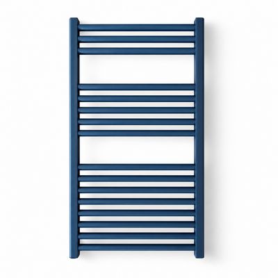 Radiateur sèche-serviettes en aluminium Fondital Cool 86 x 45 cm en bleu nuit