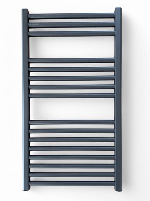 Radiateur sèche-serviettes en aluminium Fondital Cool 86 x 45 cm en noir intense